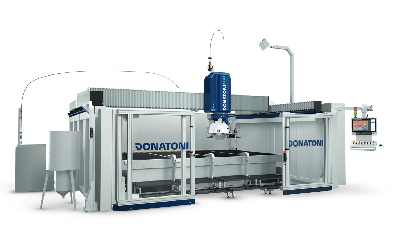 מסור גשר משולב עם ווטרג'ט של Donatoni, דגם DJ 6.6
